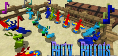  Party Parrots  Minecraft 1.12.2