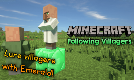  Following Villagers  Minecraft 1.13.2