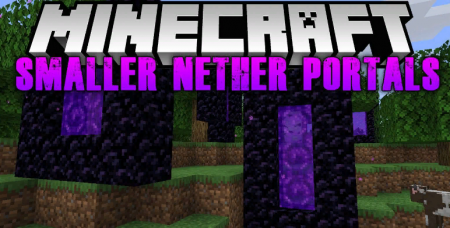  Smaller Nether Portals  Minecraft 1.13.2