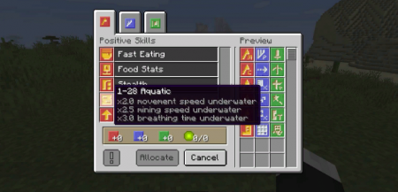  Flexible Skills  Minecraft 1.14