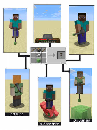  Pogo Sticks  Minecraft 1.12