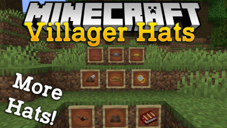  Villager Hats  Minecraft 1.14