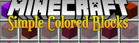  Simple Colored Blocks  Minecraft 1.14