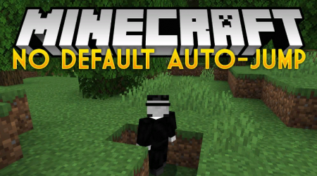  No Default Auto-Jump  Minecraft 1.14