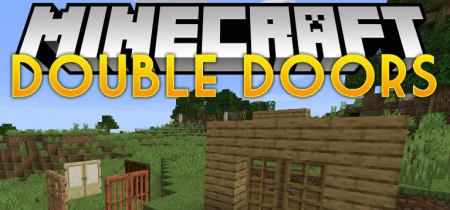  Double Doors  Minecraft 1.12.2