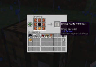  Simple Diving Gear  Minecraft 1.12