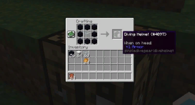  Simple Diving Gear  Minecraft 1.12.2