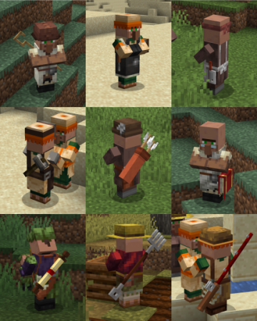  Villagers Enhanced  Minecraft 1.14.4