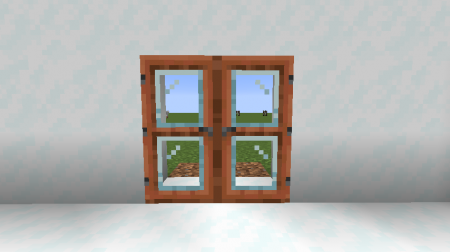  Modern Glass Doors  Minecraft 1.14.3