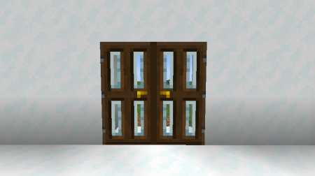  Modern Glass Doors  Minecraft 1.14.3