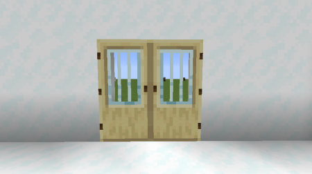  Modern Glass Doors  Minecraft 1.14.3