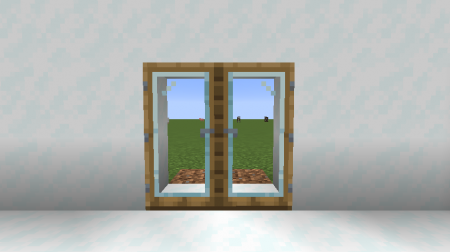  Modern Glass Doors  Minecraft 1.14.3