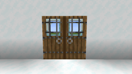  Modern Glass Doors  Minecraft 1.15