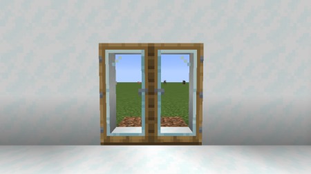  Modern Glass Doors  Minecraft 1.15