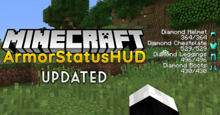  ArmorStatusHUD Updated  Minecraft 1.12.2