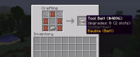  Tool Belt  Minecraft 1.14.4