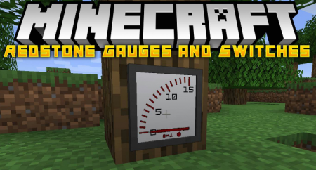  Redstone Gauges and Switches  Minecraft 1.14.4