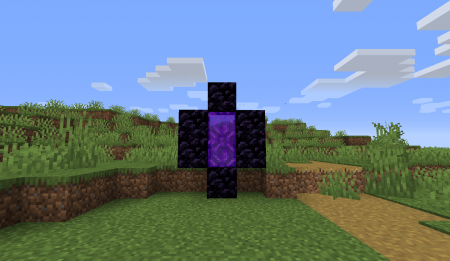  Smaller Nether Portals  Minecraft 1.15