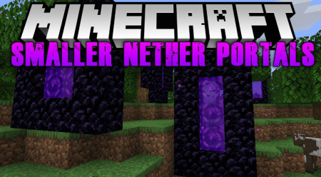  Smaller Nether Portals  Minecraft 1.15