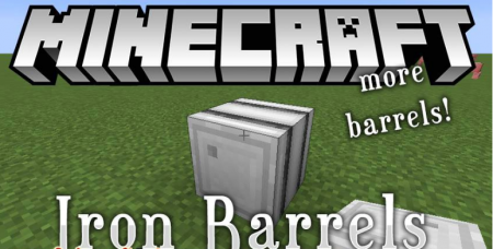  Iron Barrels  Minecraft 1.14.4
