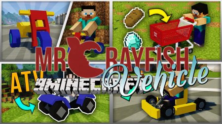  MrCrayfishs Vehicle  Minecraft 1.12