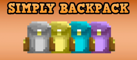  Simply Backpacks  Minecraft 1.15.1