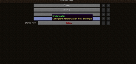  Custom FoV  Minecraft 1.15