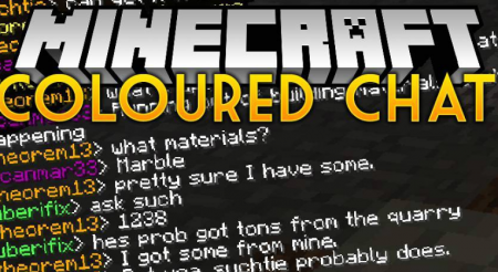  ColouredChat  Minecraft 1.14.4