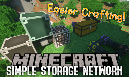  Simple Storage Network  Minecraft 1.15.2
