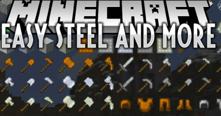  Easy Steel and More  Minecraft 1.14.4