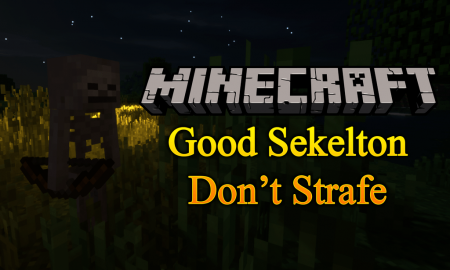  Good Skeletons Dont Strafe  Minecraft 1.15.2