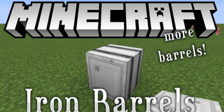  Iron Barrels  Minecraft 1.15