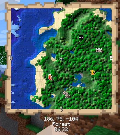  Just Map  Minecraft 1.15.1