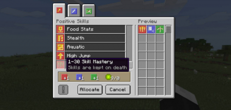  Flexible Skills  Minecraft 1.13.2