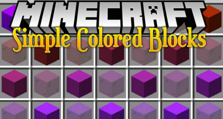  Simple Colored Blocks  Minecraft 1.15