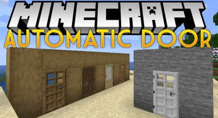  Automatic Door  Minecraft 1.15.1