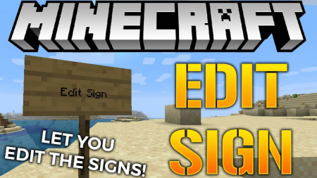  Edit Sign  Minecraft 1.14.4