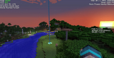  Indicatia  Minecraft 1.14.4