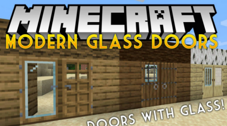  Modern Glass Doors  Minecraft 1.15.1