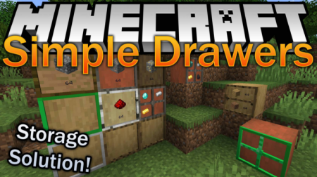  Simple Drawers  Minecraft 1.15