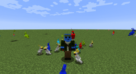  Party Parrots  Minecraft 1.15