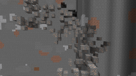  Realistic Ore Veins  Minecraft 1.14.4