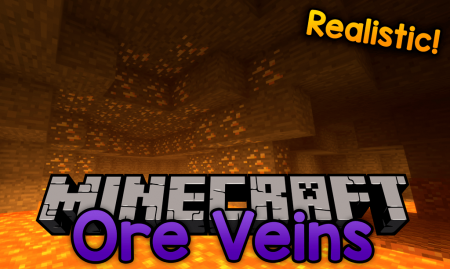  Realistic Ore Veins  Minecraft 1.14.4