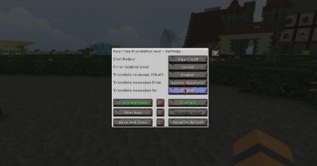  Real Time Chat Translation  Minecraft 1.15