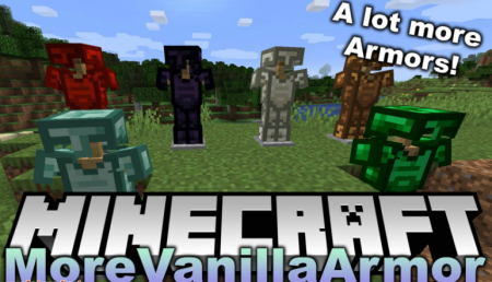  MoreVanillaArmor  Minecraft 1.14.4