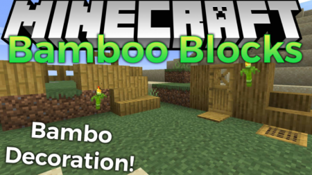  Bamboo Blocks  Minecraft 1.14.4
