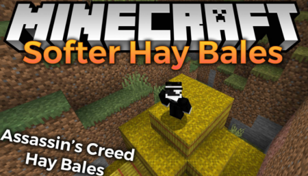  Softer Hay Bales  Minecraft 1.14.4