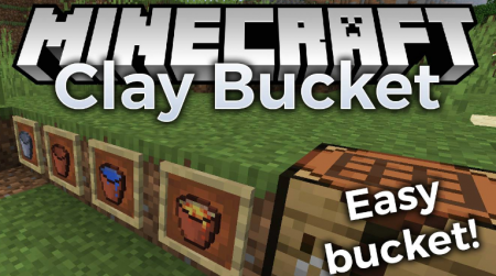  Clay Bucket  Minecraft 1.12.2