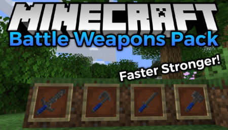  Battle Weapons Pack  Minecraft 1.14.4