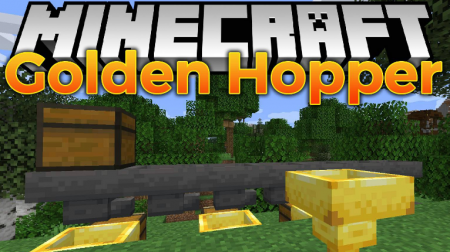  Golden Hopper  Minecraft 1.15.2